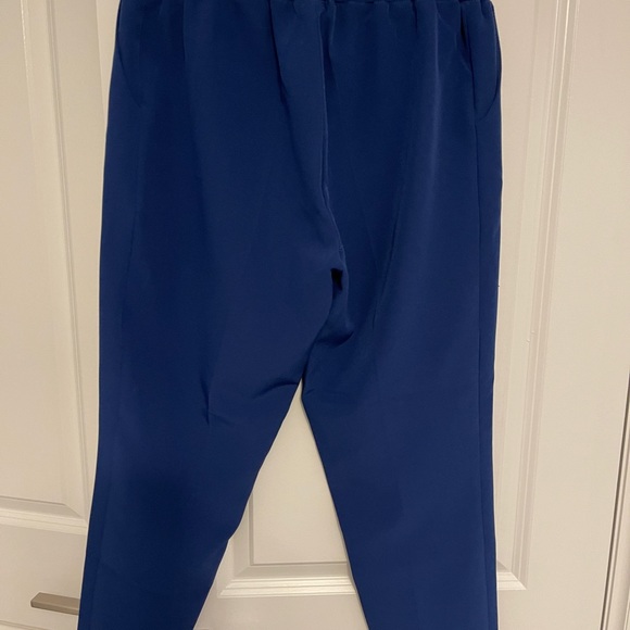 Beautiful blue jogger style dress pant - Picture 4 of 5